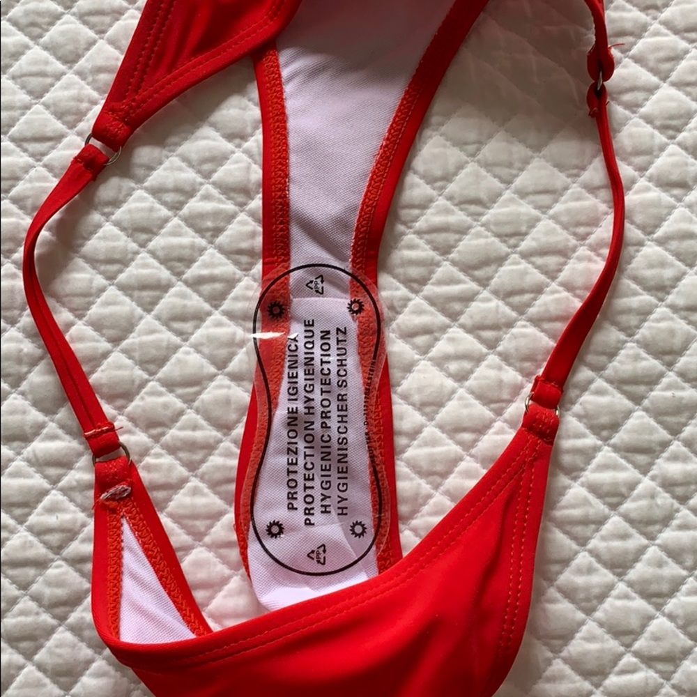 Brand New Varleinsar Red Hot Swimsuit - Picture 2 of 5